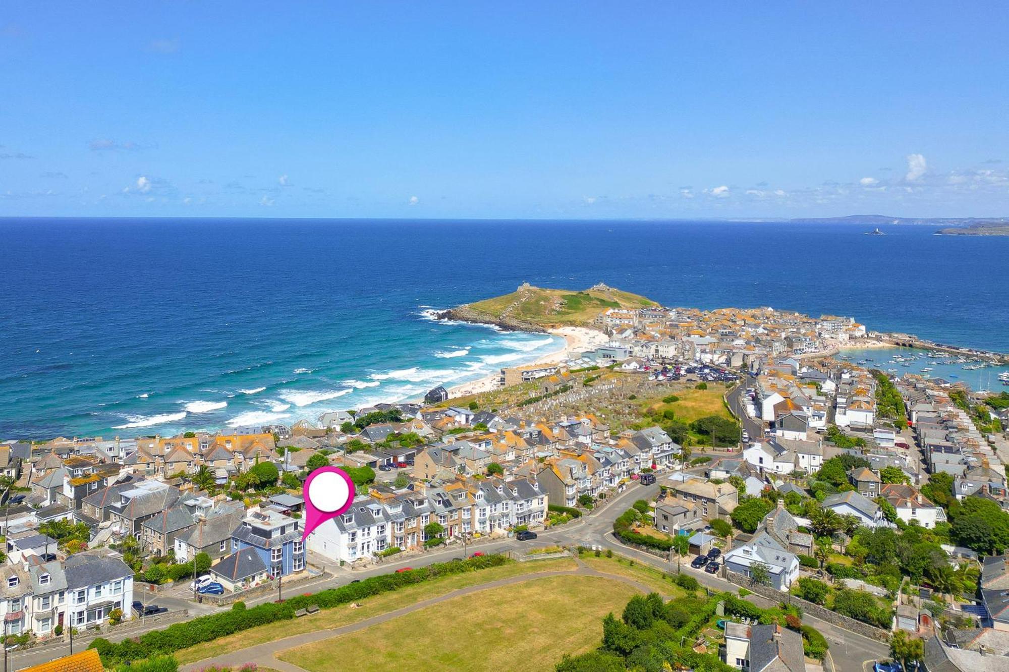 St IvesSeabreeze 3 - Seaview & Parkingアパートメント エクステリア 写真